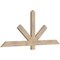 Ekena Millwork Kennewick Smooth Timber Gable Bracket, Douglas Fir, 60"W x 25"H x 1 1/2"D x 3 1/2"F, 10/12 Pitch GBW060X25X0204KEN00SDF - alternate 4